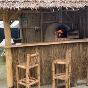 Création d'un bar d'extérieur en bambou près de Nantes
